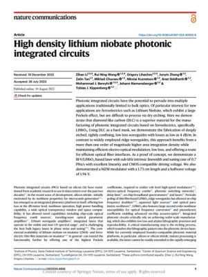  Lithium Niobate: การใช้ในอุปกรณ์ความถี่สูงและการปรับปรุงความหนาแน่นของข้อมูลด้วยวัสดุที่น่าทึ่งนี้!